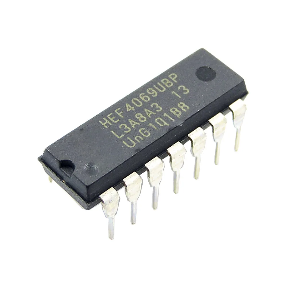 

10PCS HEF4069UBP DIP HEF4069 DIP14 HEF4069BP DIP-14 new and original IC