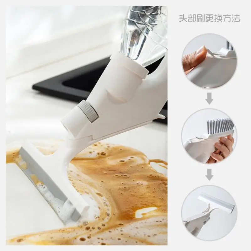 

Household Water Jet Wiping Window Glass Cleaning Brush Wiper Nozzle Household Cleaning Tool Multifunctional Cleaning Brush
