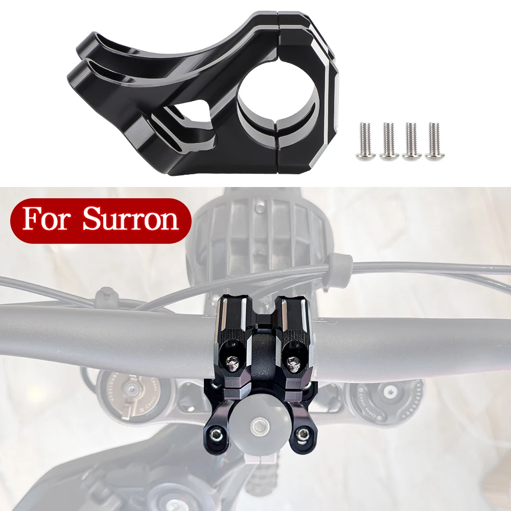 

Для Surron Light Bee X S передний кронштейн руля мотоцикла Sur Ron электрический рулевой вынос для мотокросса модифицированные детали из алюминия