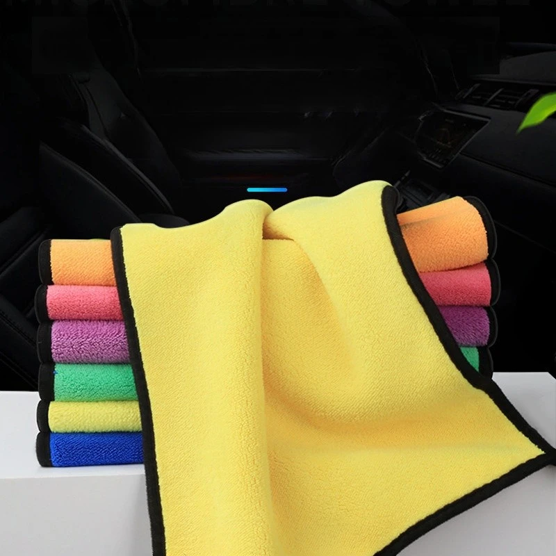 

Двустороннее полотенце из кораллового флиса для мойки автомобиля, утолщенное, мягкое и впитывающее