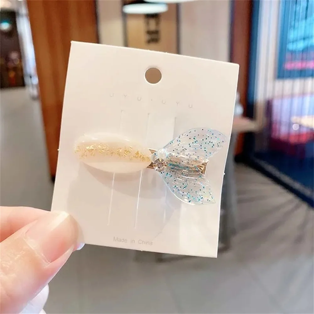 

Kids Girl Pin 2022 New Fashion Hair Accessories Toddler Children Dream Mermaid Starfish Cute Hairpin Little Girl Broken Hairpin