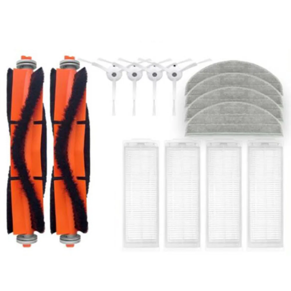 

Main Side Brush Filter Mop Rag Kit For Xiaomi Self-Cleaning Sweeping Mopping MJSTP Vacuum Cleaner Replacement Home Appliance