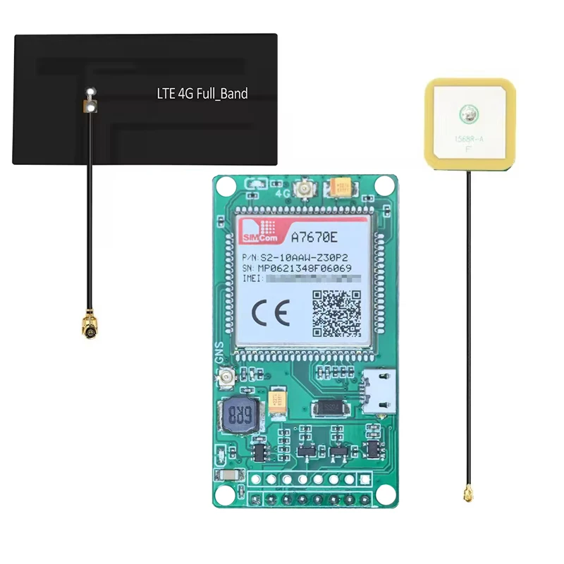 

SIMCOM A7670E FASE 4G Cat 1 со стандартной планкой