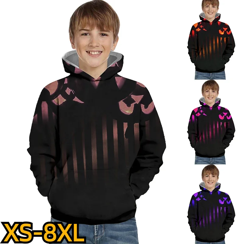 

Детский свитшот с круглым вырезом, длинным рукавом и карманами