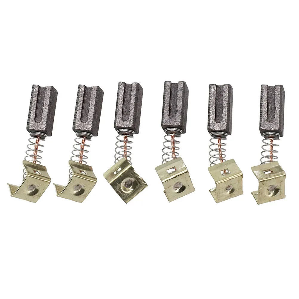 6 шт. угольные щетки замена для угловых шлифовальных машин CD115 CD105 CD110 KG900 KG915 KG725 AST6