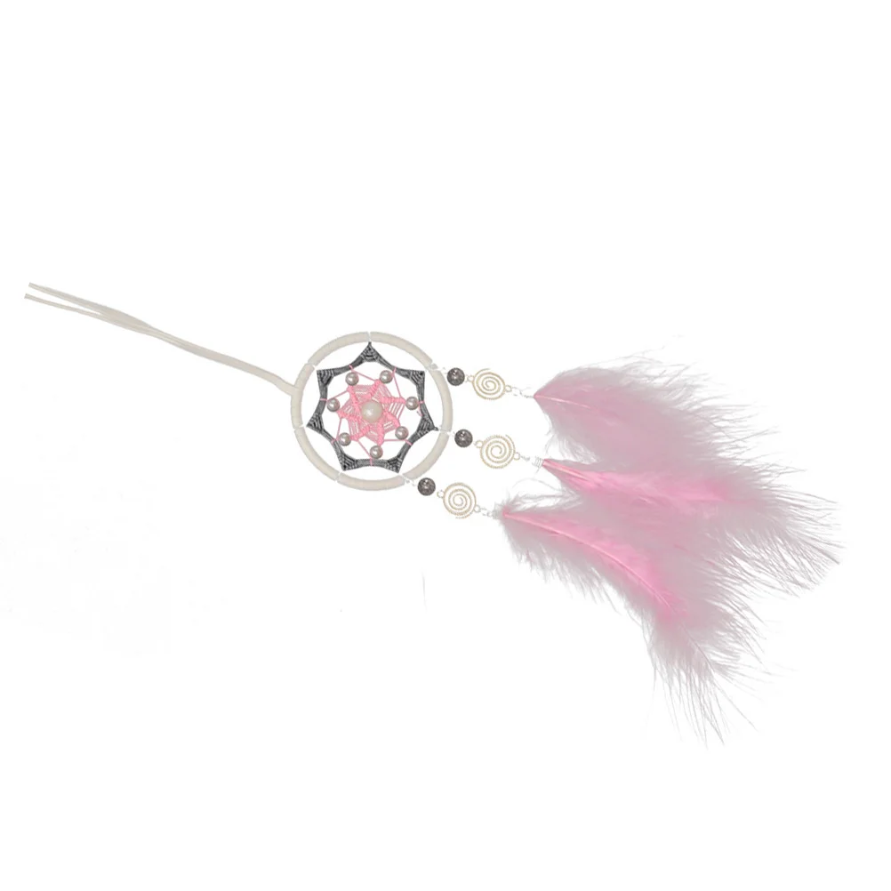 

Decorative Plume Dreamcatcher Craft Creative Car Pendant Bedroom Pendant