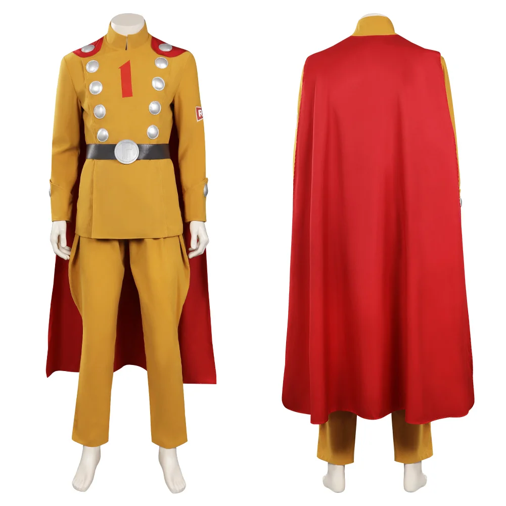

Dragon Super：SUPER HERO Gamm 1 Cosplay Costume Top Pants Cloak Outfits Halloween Carnival Suit