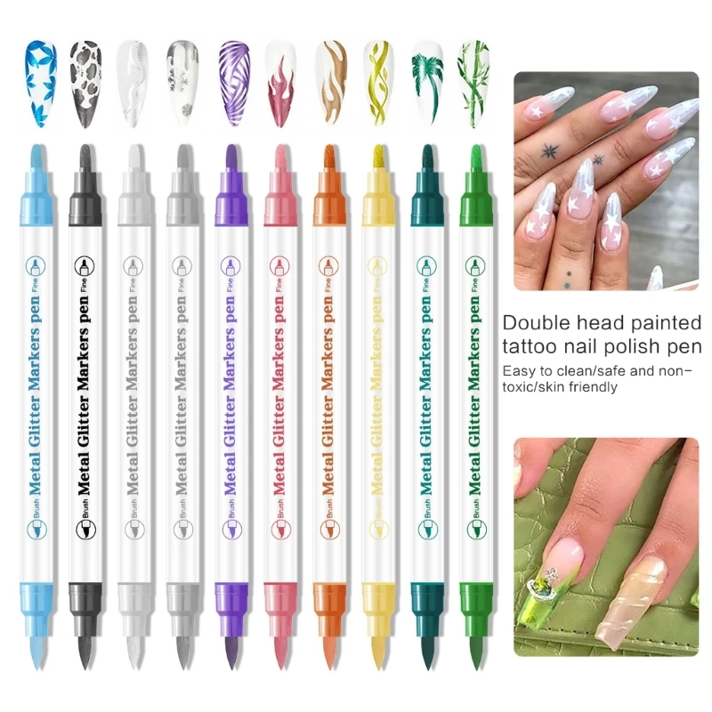

10Pcs Colorful Art Drawing Pen Set DIY Acrylic Fast Dry Waterproof Drop Shipping
