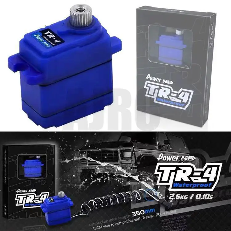 Детали модели радиоуправляемого автомобиля Hd Tr-4 Mini 7 4 В 2 6 кг Водонепроницаемый