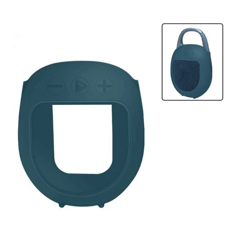 Чехол для динамика, противоударный мягкий силиконовый защитный чехол для JBL CLIP 5