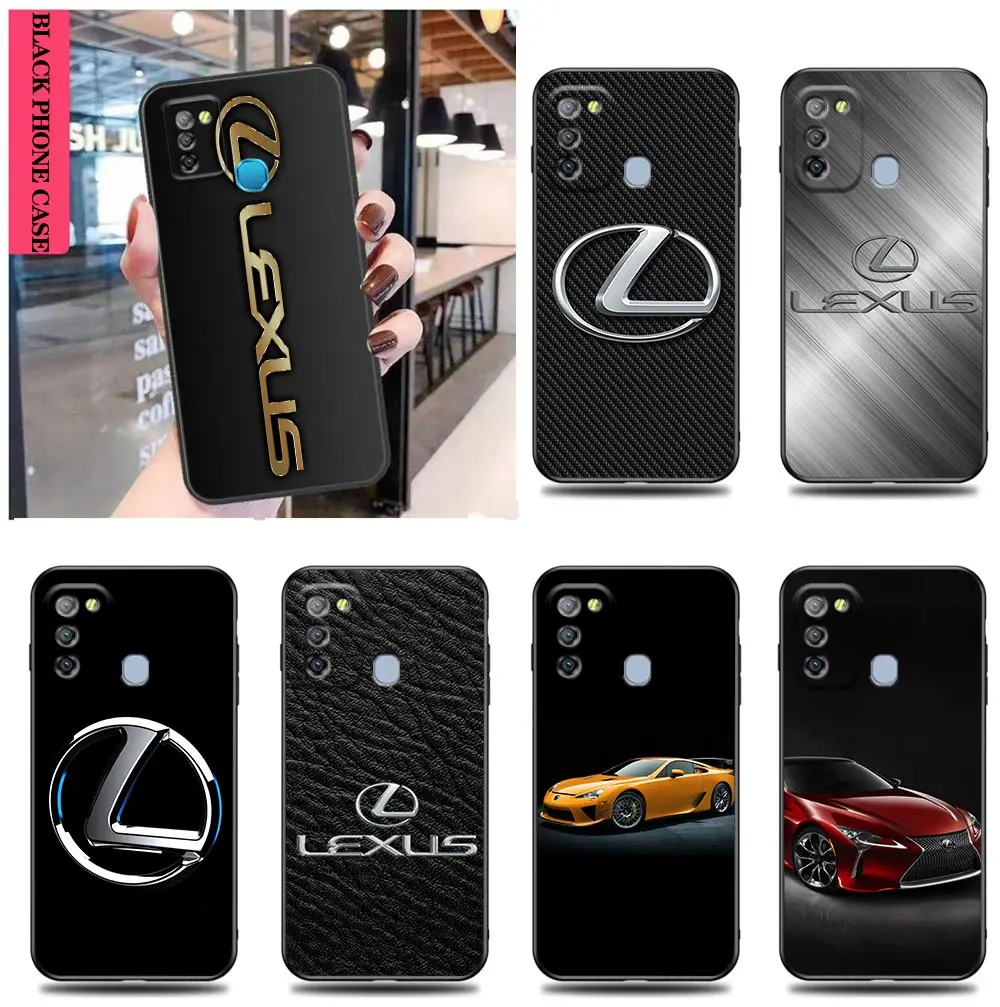 

The Luxury Car L-Lexus-s Case For Infinix TECNO CAMON 19 16 ZERO X NEO 20 8 POVA 4 2 NEO2 NOTE 12 11 10 8 8I S5 Pro 5G Case Para