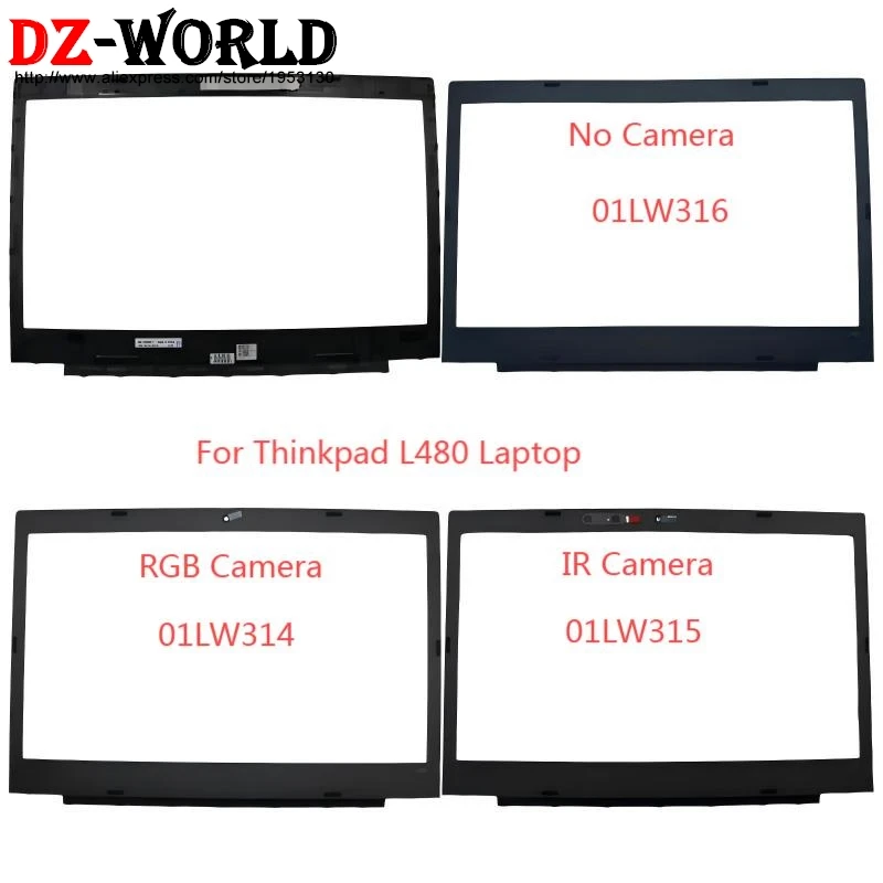 ЖК-дисплей передняя рамка чехол для ноутбука Lenovo ThinkPad L480 01LW314 01LW315 01LW316