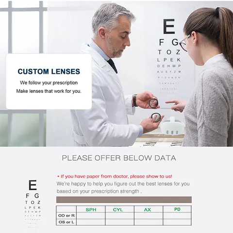 Линзы для Meta Quest 3 Tahnuhna, антисиние, по рецепту