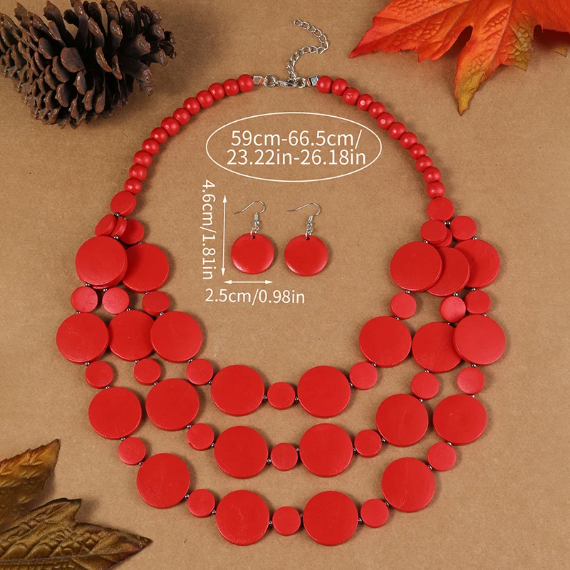 Новинка 1 комплект многослойные свадебные серьги в африканском стиле ювелирные