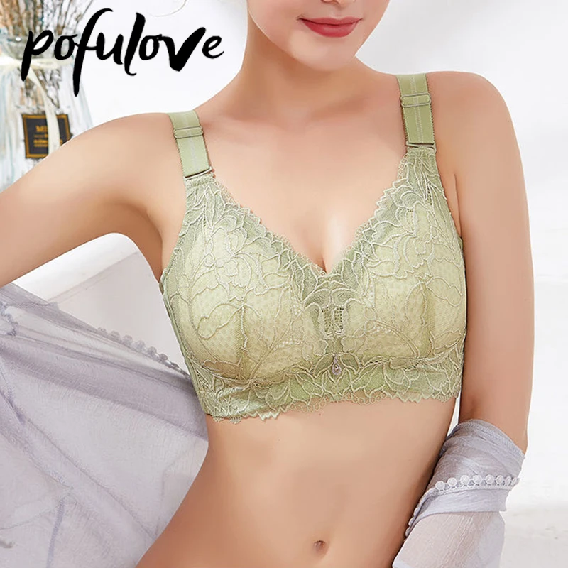 

Full Cup Bra Underwear Women's Thin Section No Steel Ring To Collect Auxiliary Breasts To Gather Anti-sagging Wholesale