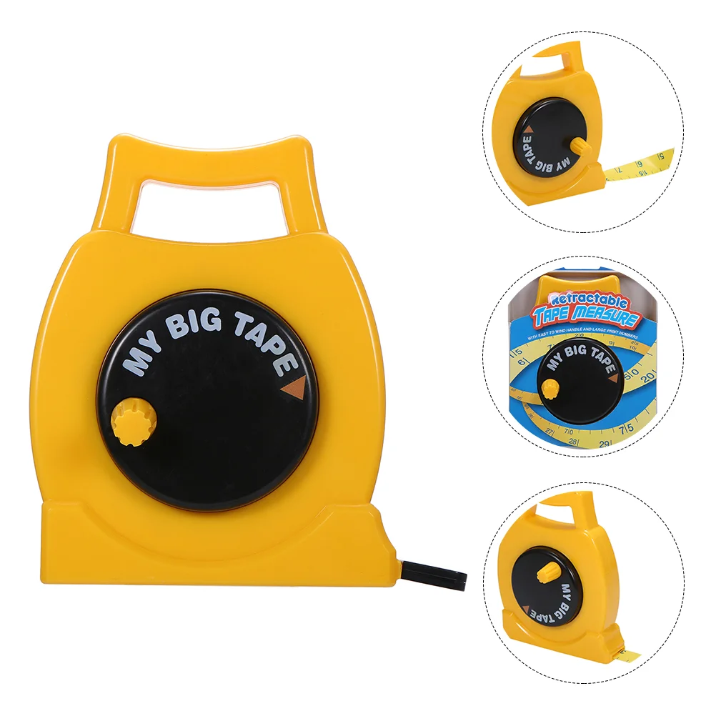 

Tape Measure Measuring Body Kids Retractable Sewing Ruler Toytapeline Learning Construction Measurement Toys Play Pretend