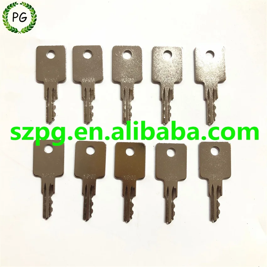 

10PCS NG100 Ignition Key For Broderson Bart-Mill Raygo Huber Vermeer Arrow Ignition Start Switch