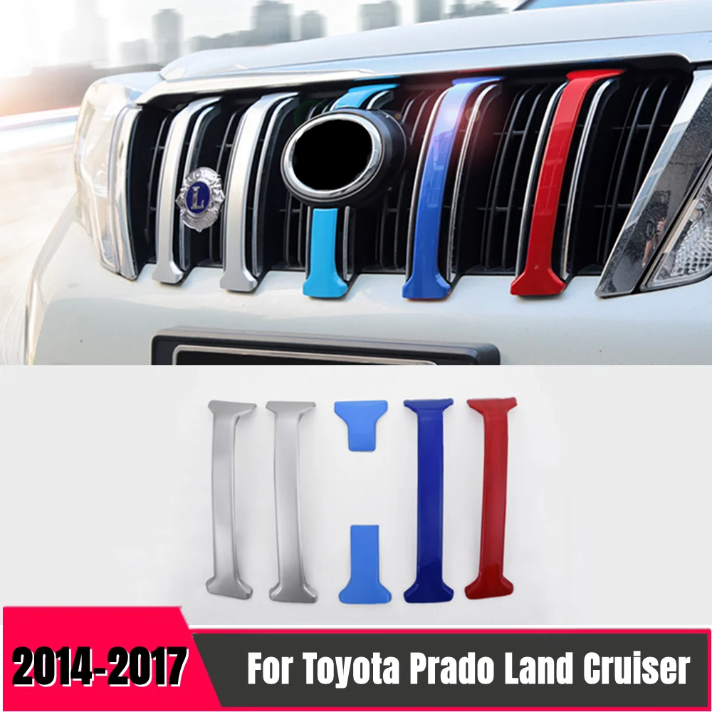 Передняя сетчатая крышка решетки радиатора для Toyota Prado J150 GX GXL Land Cruiser 2014-2017