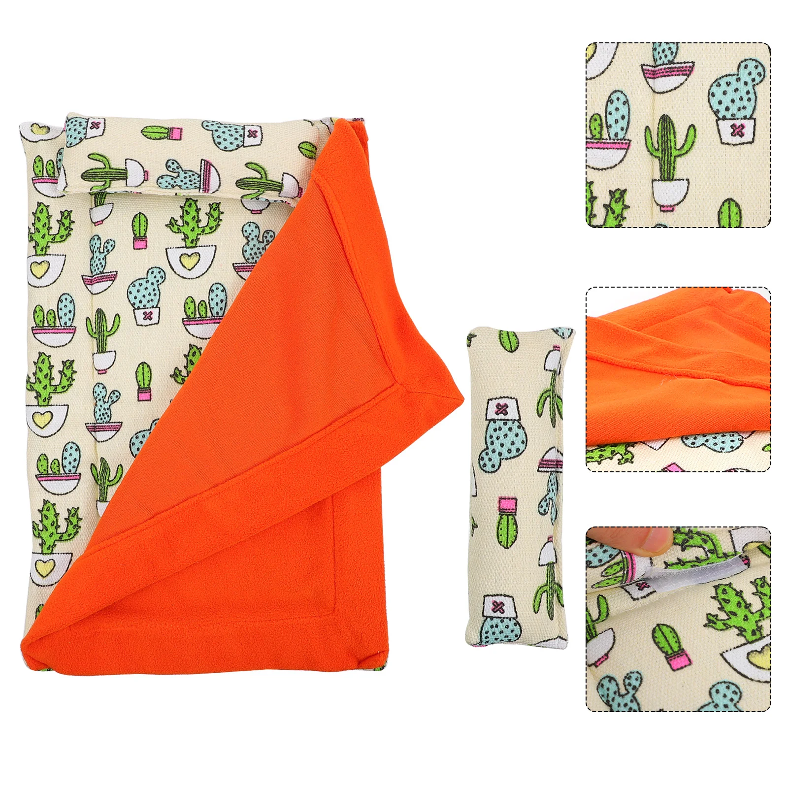 

Climbing Pet Cotton Nest Little Animal Sleeping Bag Reptisoil Gecko Small Bed Canvas Reptile Fogger
