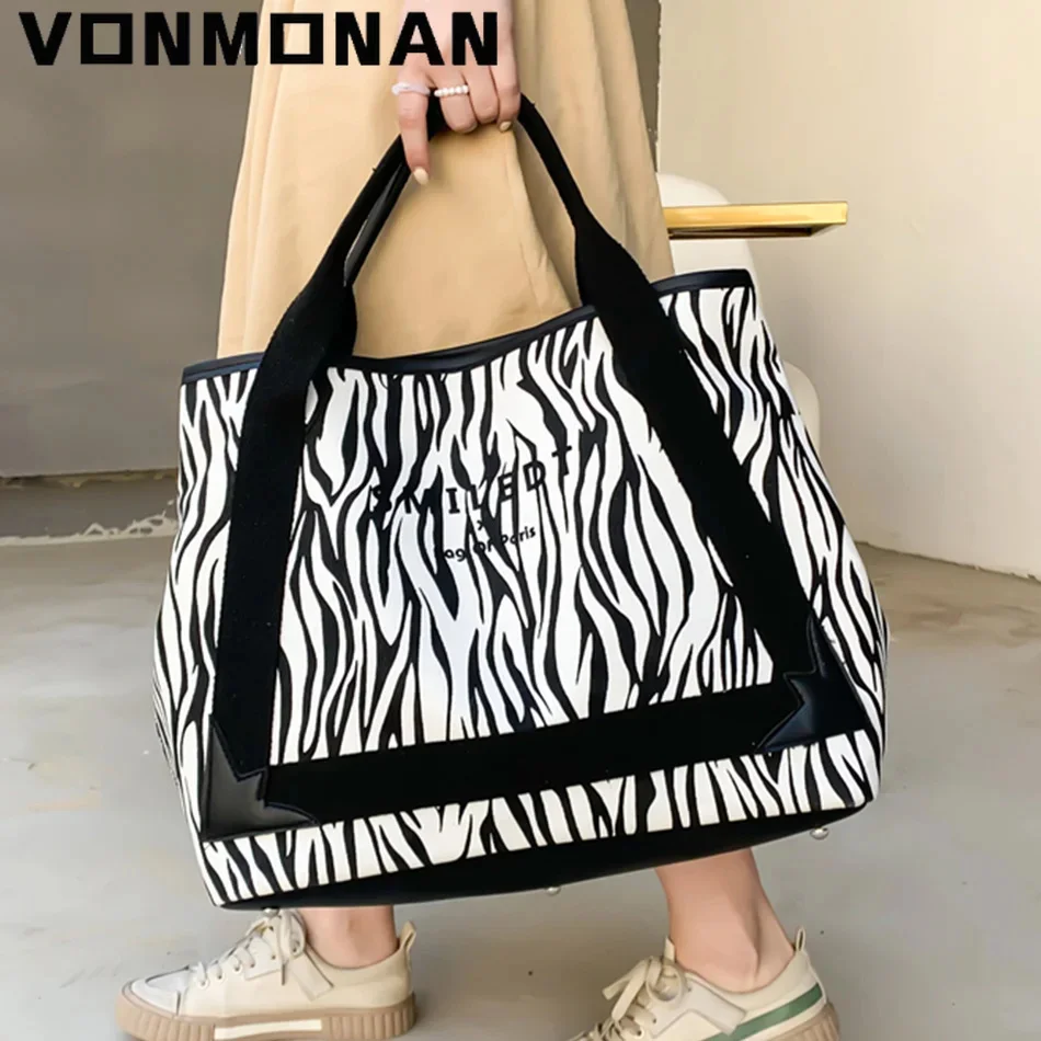 

2023 Canvas Women Handbags Large Capacity Ladies Shoulder Shopper Bag Famous Designer Casual Female Tote Top-handle Bags 2023