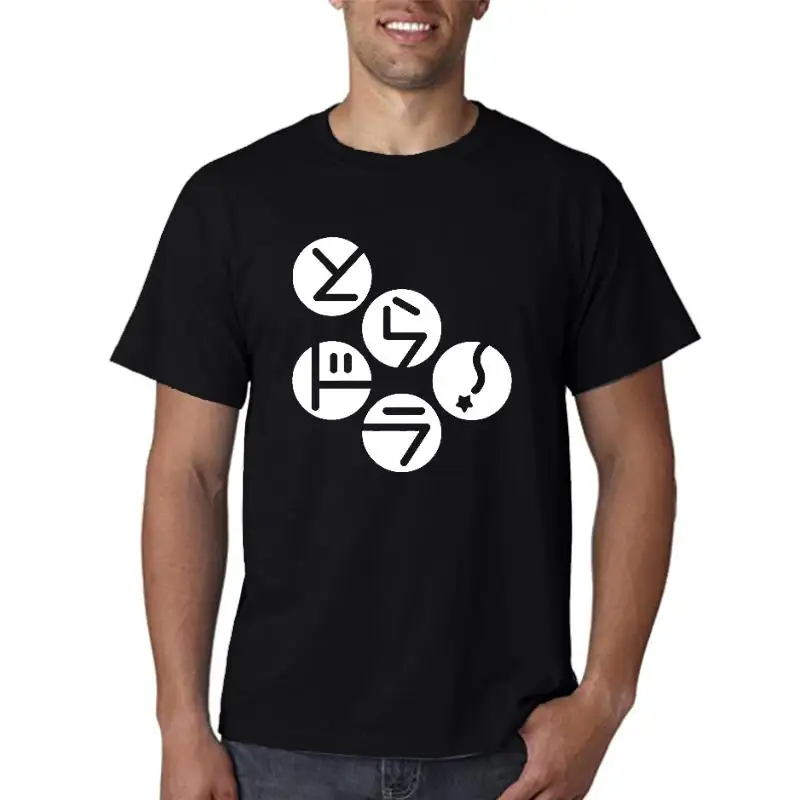 

Футболка женская оверсайз с коротким рукавом, круглым вырезом и принтом аниме