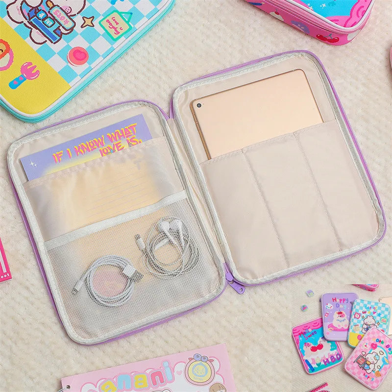 

Cute PU Case for Samsung Galaxy Tab S7 S8 11'' A 10.5 10.1 T510 S5E 10.5 A8 10.5 2021 X200 A7 10.4 2020 Tablet Sleeve Pouch Bag
