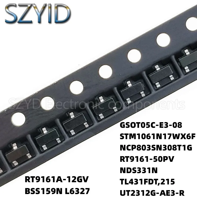 100 шт., фотовспышка, фотовспышка, модель STM1061N17WX6F NCP803SN308T1G, фотовспышка TL431FDT,215 UT2312GAE3R