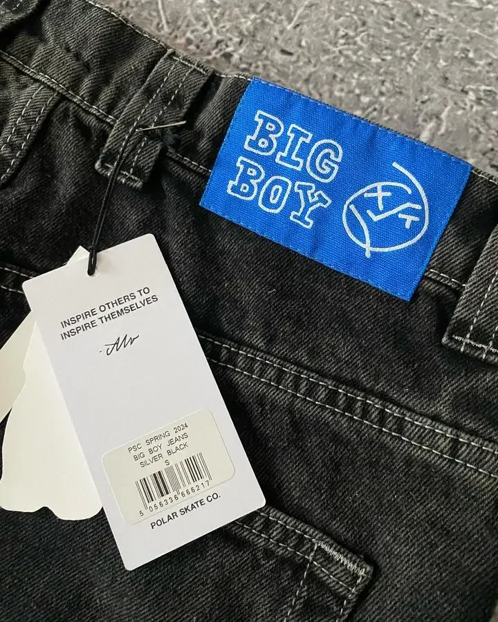 Harajuku широкие джинсы