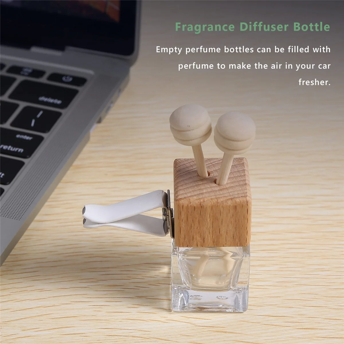 10 шт. автомобильные флаконы для духов с зажимом вентиляции