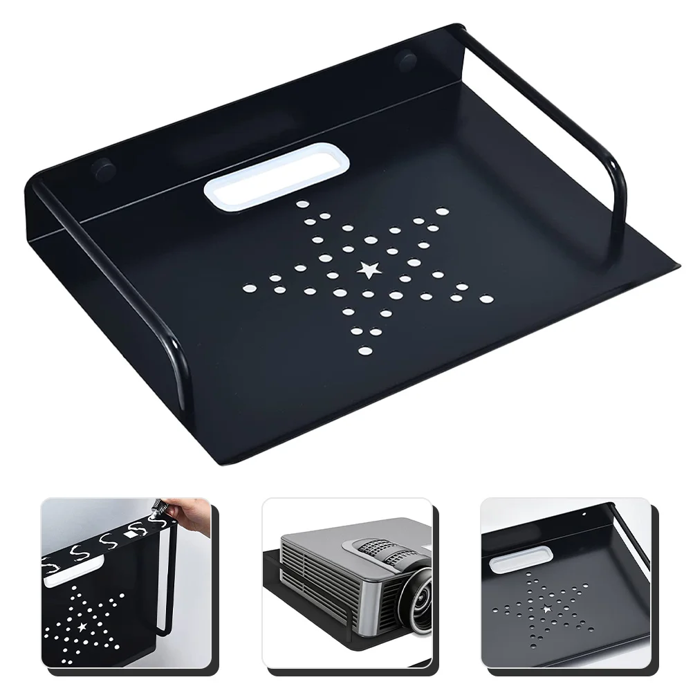 

Living Room Wall Router Bracket Metal Wall Projector Stand Projector Mounts Router Shelf Floating Projector Shelf