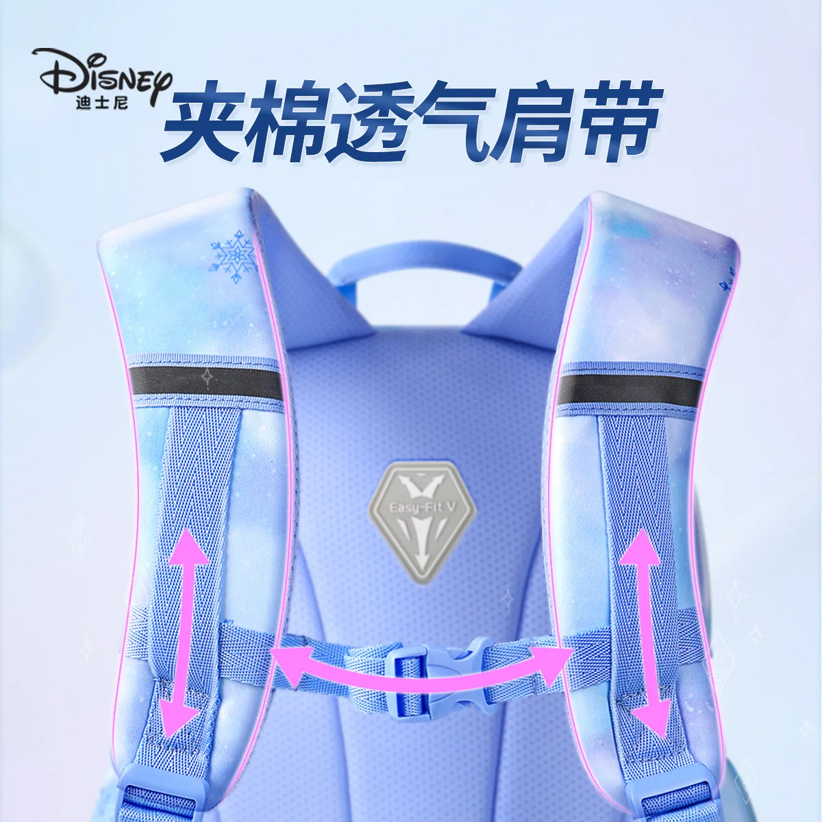 Disney Frozen School Bag For Girls Primary Middle Student Leisure Shoulder Orthopedic Backpack Large Capacity Light Mochilas