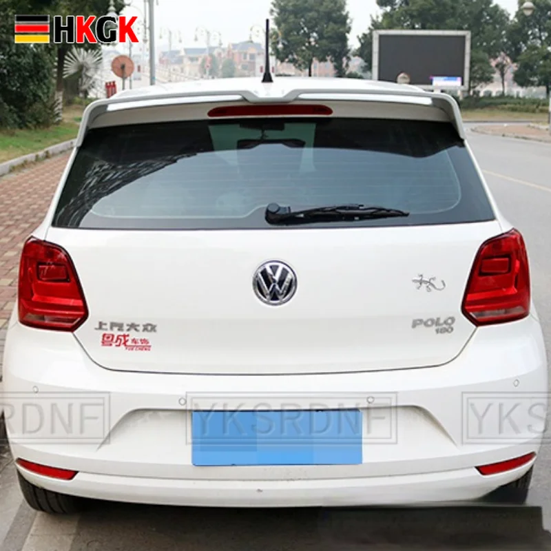 

Блестящий черный спойлер для VW Polo MK5 6R 6C WRC 2011-2017