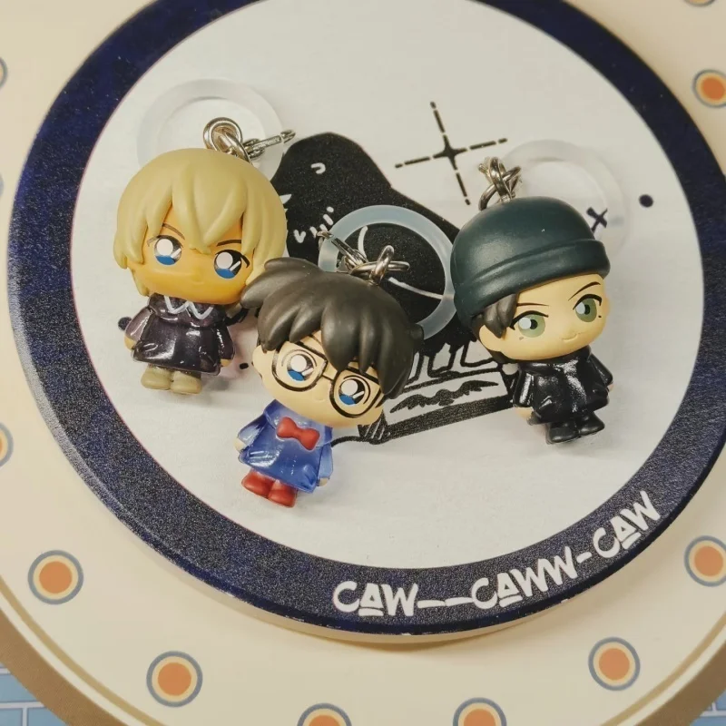 Фото Брелок-подвеска Bandai Detective Conan Gashapon: Зонт, подвеска для сумки, Кайто Кид, Ран Мори, Акаи Сюичи, Амуро Тоору №1