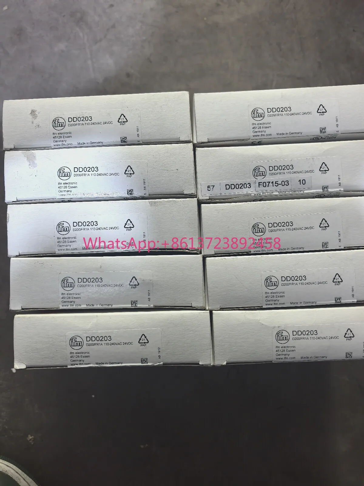 Фото IFM DD0203 Новый модуль мониторинга скорости IFM D200 высокого качества №1