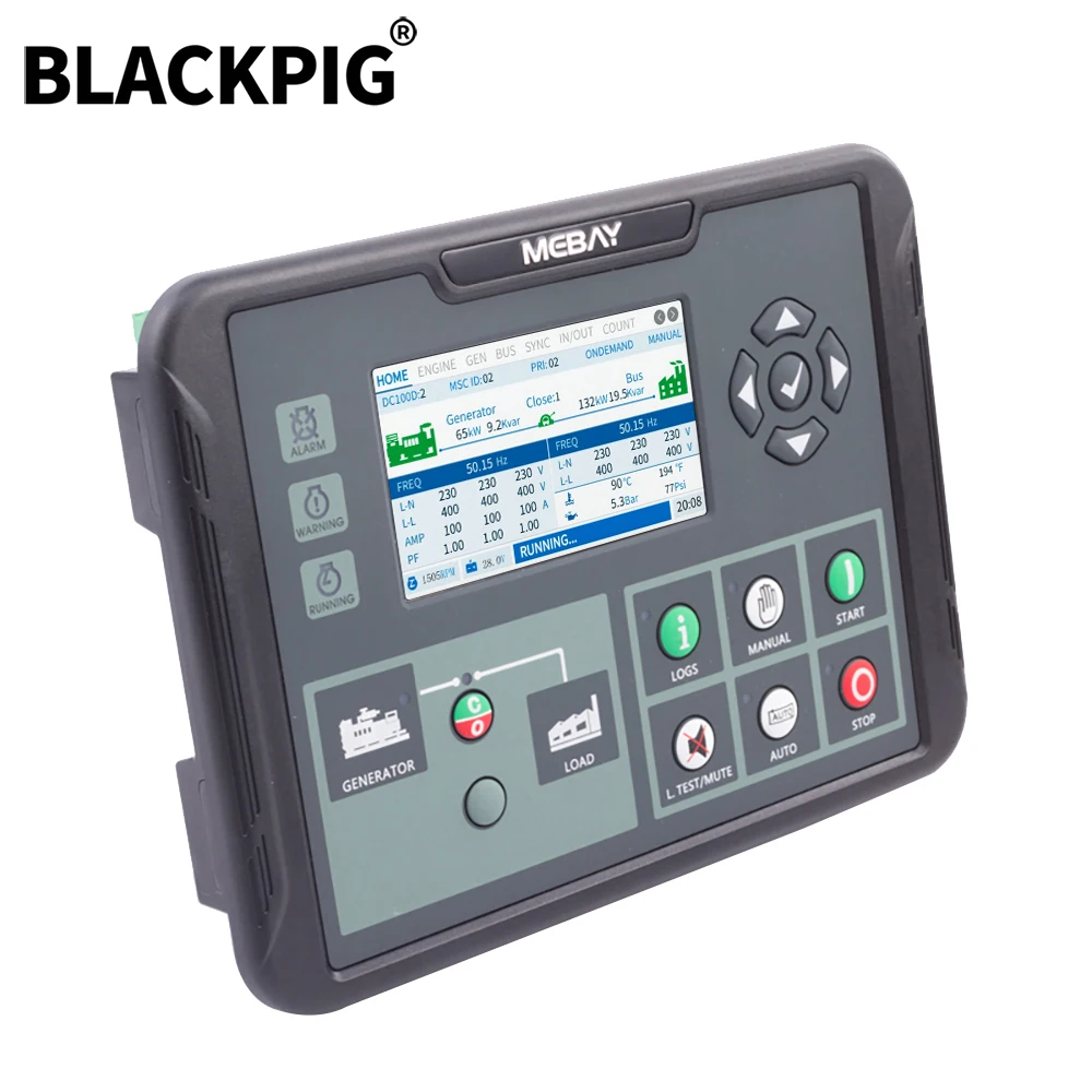 DC100D DC102D Mebay Genset параллельный контроллер дизельный генератор плата управления