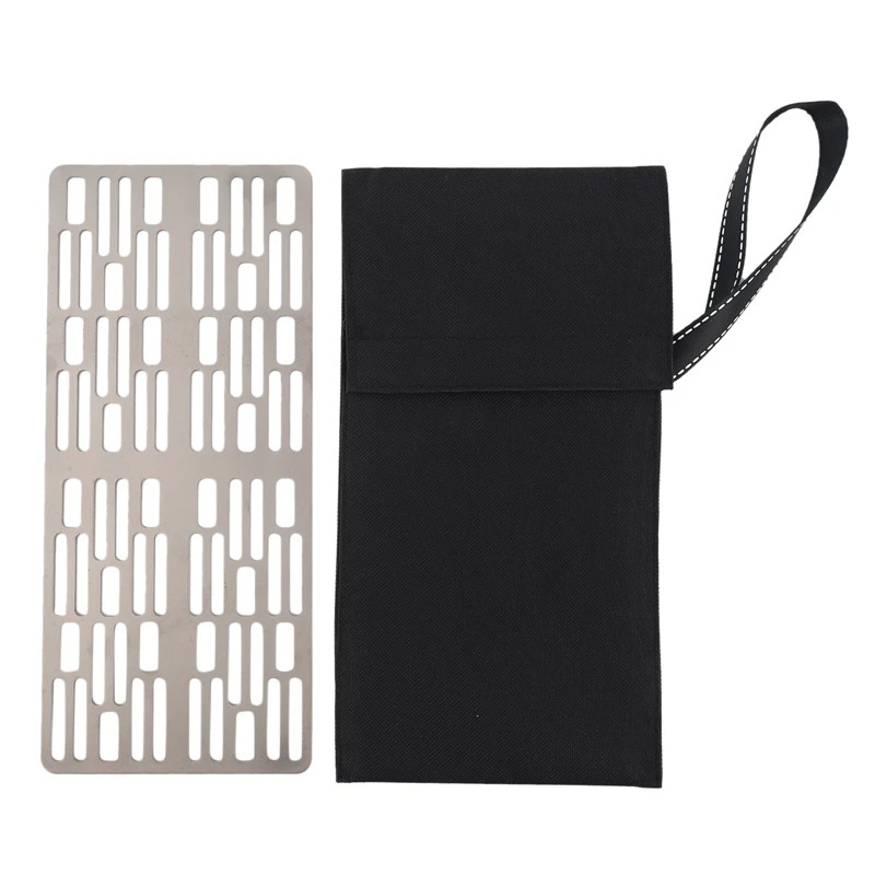 

2 шт., титановая сетка для барбекю, угольного угля