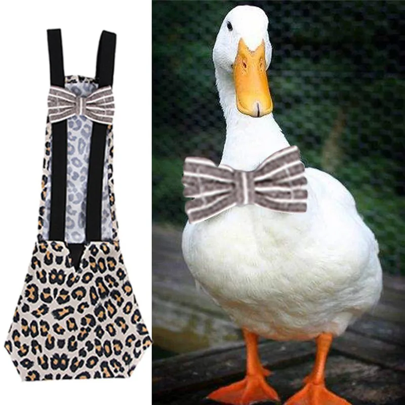 

Chicken Diaper Cloth 3 Sizes Farm Pet Goose Duck Poultry Adjustable Cloth Diaper Creative Pet Physiological Pant