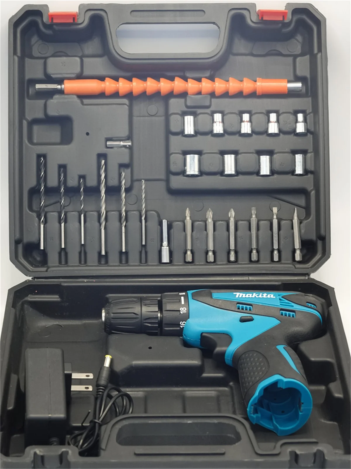 Makita Tool Suit Handheld Cordless Driver Drill 12V Electric Screwdriver Two Speed Adjustable Lithium Battery Drill No battery