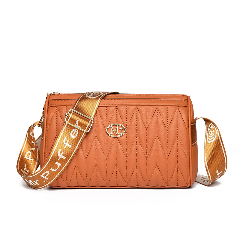 Модная женская сумка 2024 новая модная через плечо из искусственной кожи с