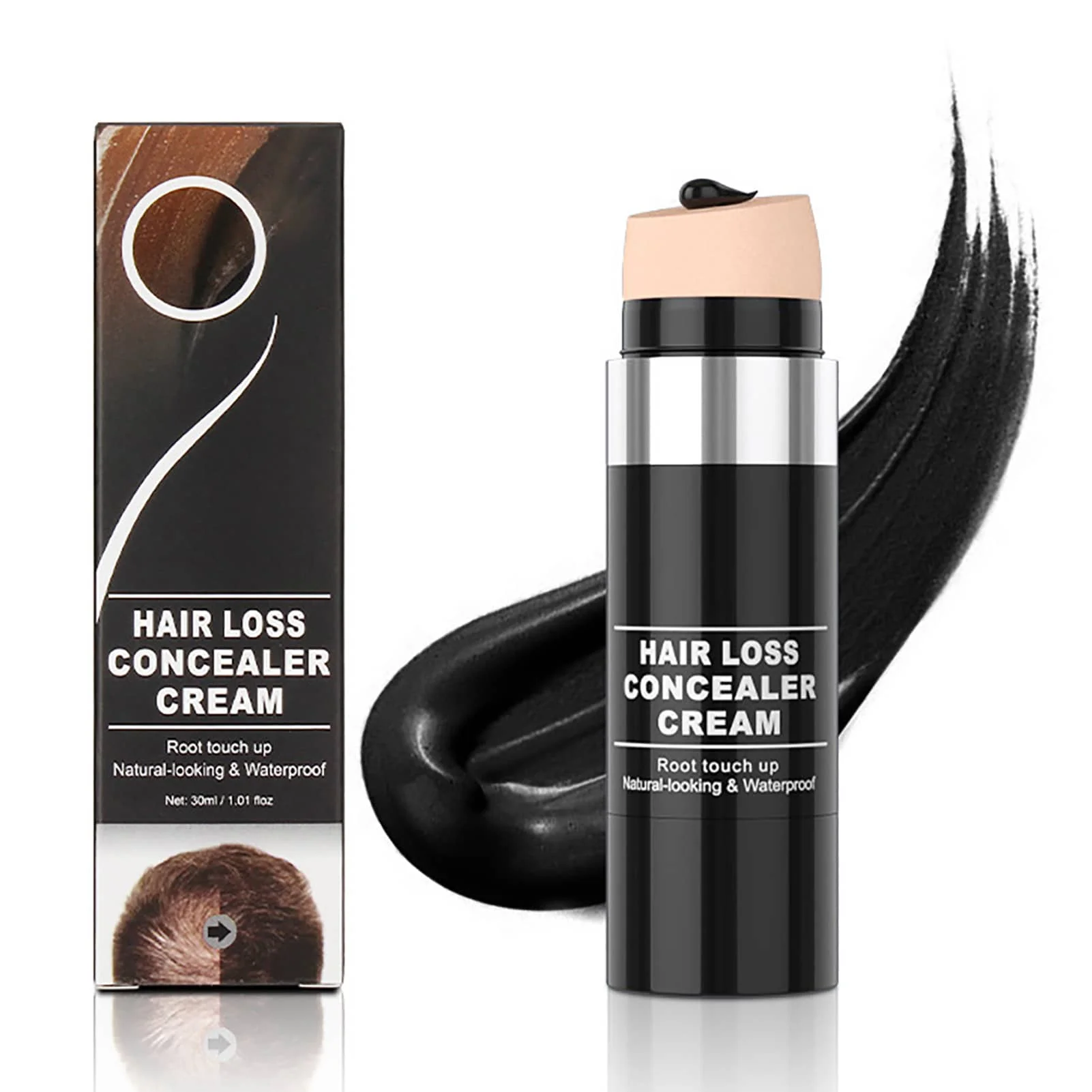Stick Disposable Hair Dye Cream Brush Easy To Carry Magic Stick