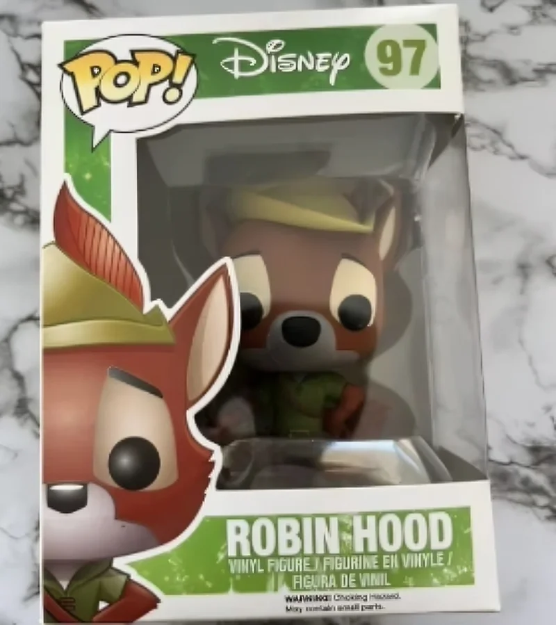 Новые фигурки Funko Pop на тему Диснея: Бэмби 94 #   Тампер 95 # Цветок 96 #   Робин Гуд 97 # Сэр Хисс 99 # Коллекционные виниловые фигурки-модели (art.: 3920db993ba55) - 3920db993ba55