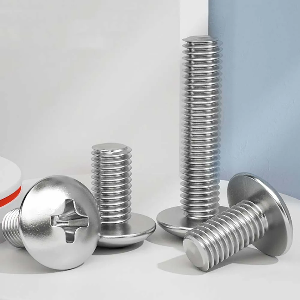 20/50 шт. полукруглая головка м3 М4 М5 М6 крестовые винты с большой круглой головкой