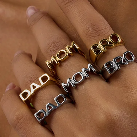 Youthway Кольцо "MOM, DAD, SISTER"