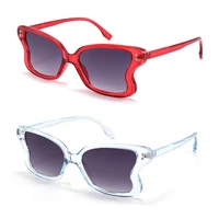 summer eyewear glasses beach sun glasses butterfly shape oversized frame women sunglasses
