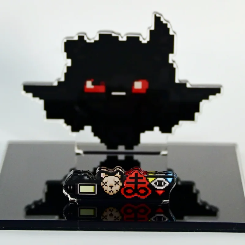 Фото Акриловый держатель для телефона The Binding of Isaac, подставка для телефона Dingle Tainted Keeper и подставка для телефона Isaac, а также подставка для телефона Azazel для фанатов. №4