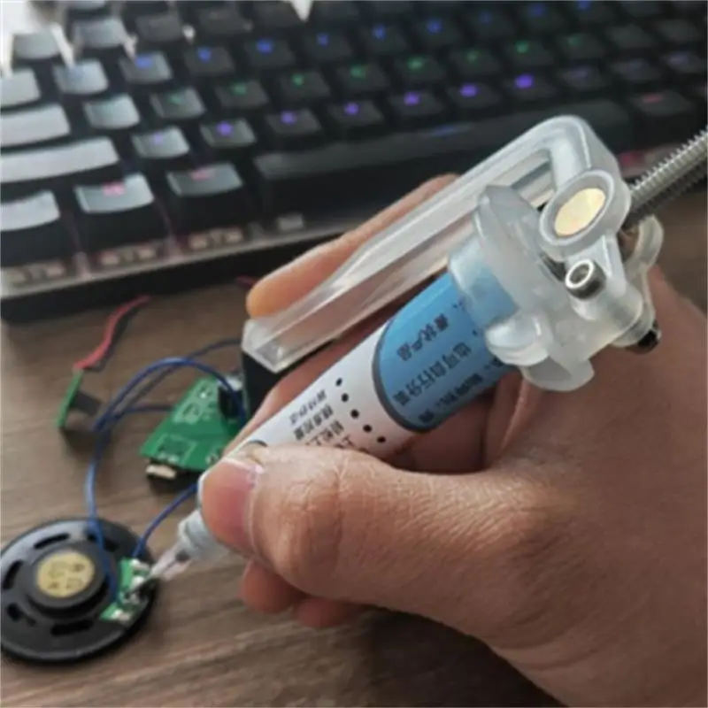 

Solder Paste Extruder Welding Green Oil Booster Propulsion Tool Uv Glue Rod Boosters Circuit Board Soldering Accessories Tools