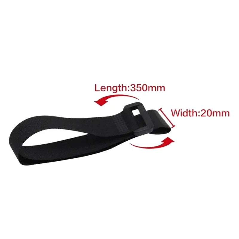 Держатель для металлической батареи с ремешком Trax 1/10 Maxx Small X черный