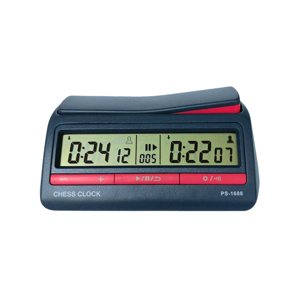

Digital Timer Stopwatch Count Clock Compact Size Professional Chess Supplies