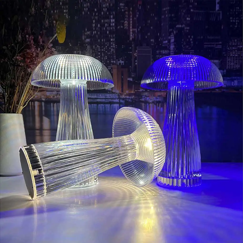 

Night Light Mushroom Bedside Lamp RGB Lighting Atmospheres Ornament
