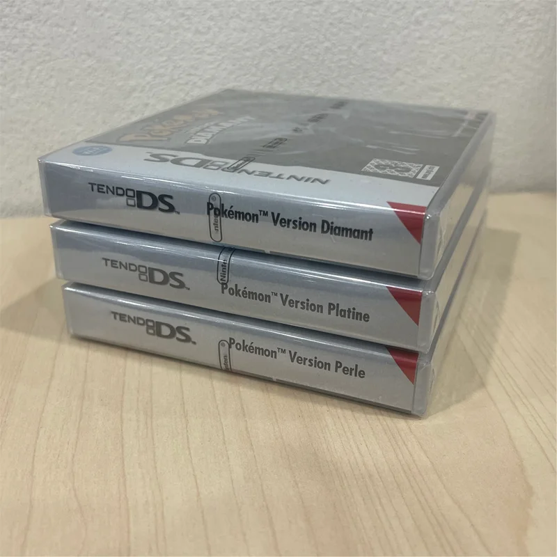 

Новый Герметичный игровой картридж серии Pokemon 1:1, оригинальная копия для DS 3DS 2DS, игровая консоль для видеоигр, версия с руководством